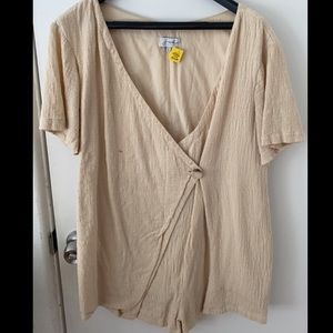 Sabo Skirt Linen Romper